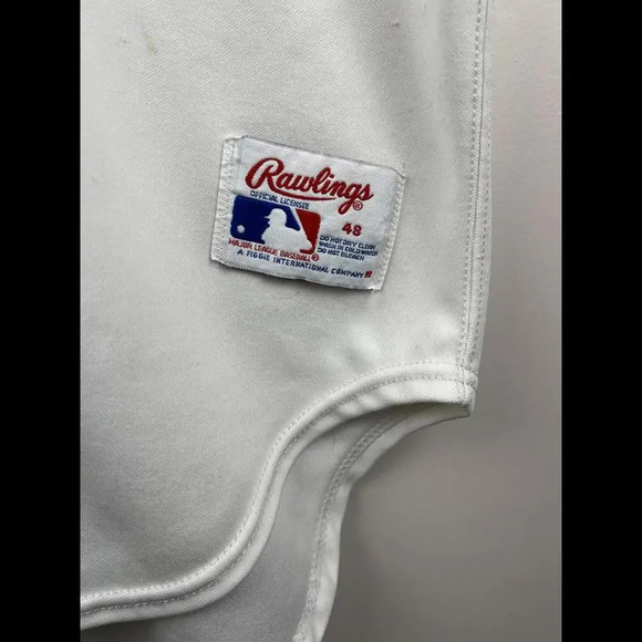 Vintage Pittsburgh Pirates Rawlings Authentic Jersey Size 48 - Picture 8 of 9